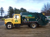 Gelinas Companies high compaction solid waste truck